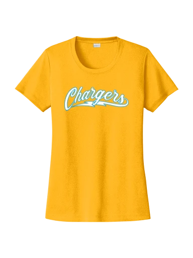 GVYF Chargers Women's PosiCharge Competitor Tee preview, front