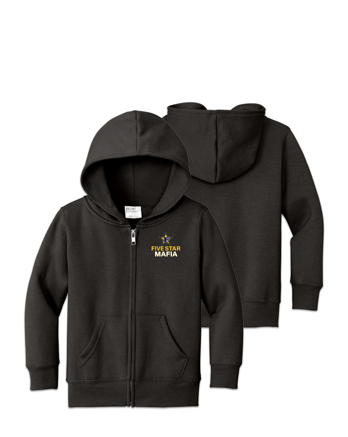 Rendered product preview, stack