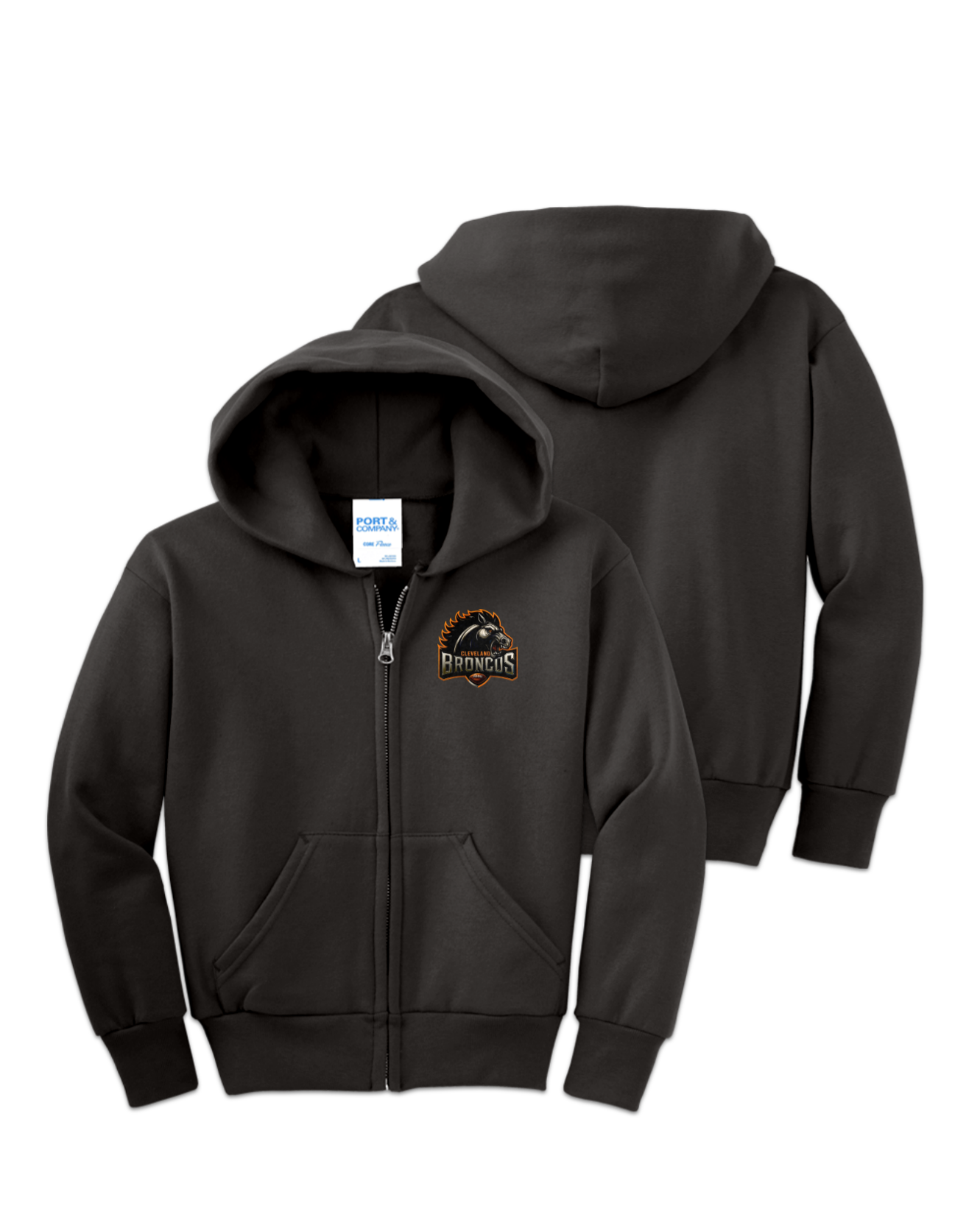 Rendered product preview, stack