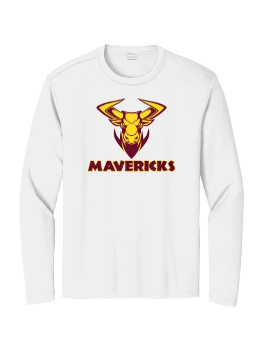 GVYF Mavericks Long Sleeve PosiCharge Competitor Tee preview, front