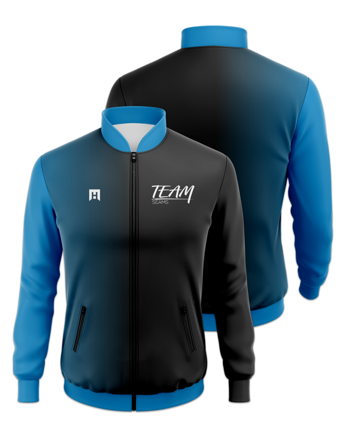 Rendered product preview, stack