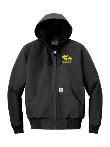 Carhartt Tall Quilted-Flannel-Lined Duck Active Jacket preview, front