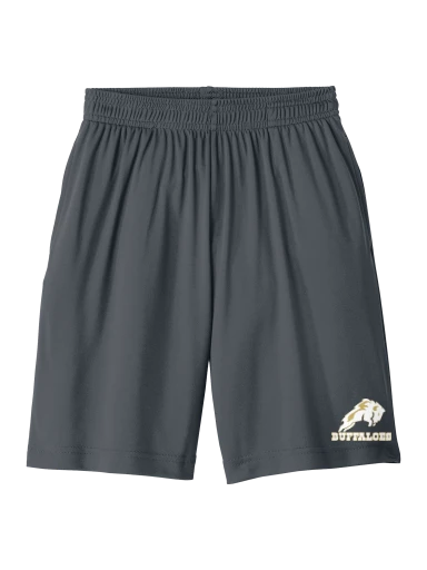 GVYF Buffaloes Youth PosiCharge Competitor Pocketed Short preview, front