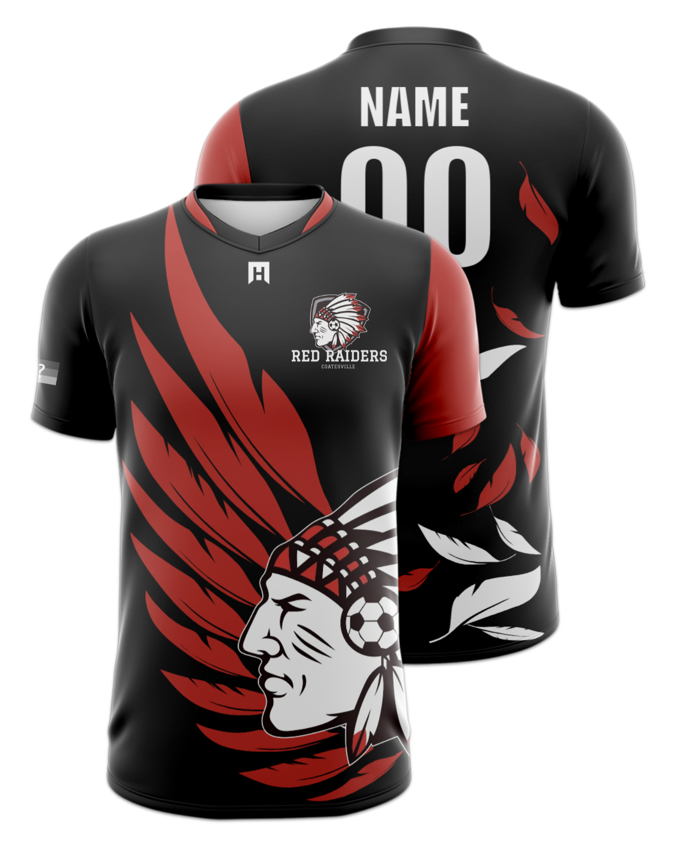 Rendered product preview, stack