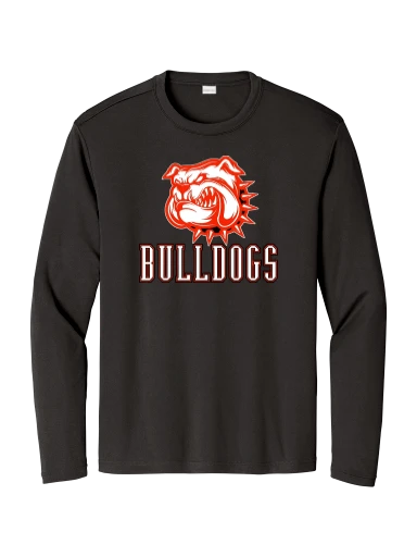 GVYF Bulldogs Long Sleeve PosiCharge Competitor Tee preview, front