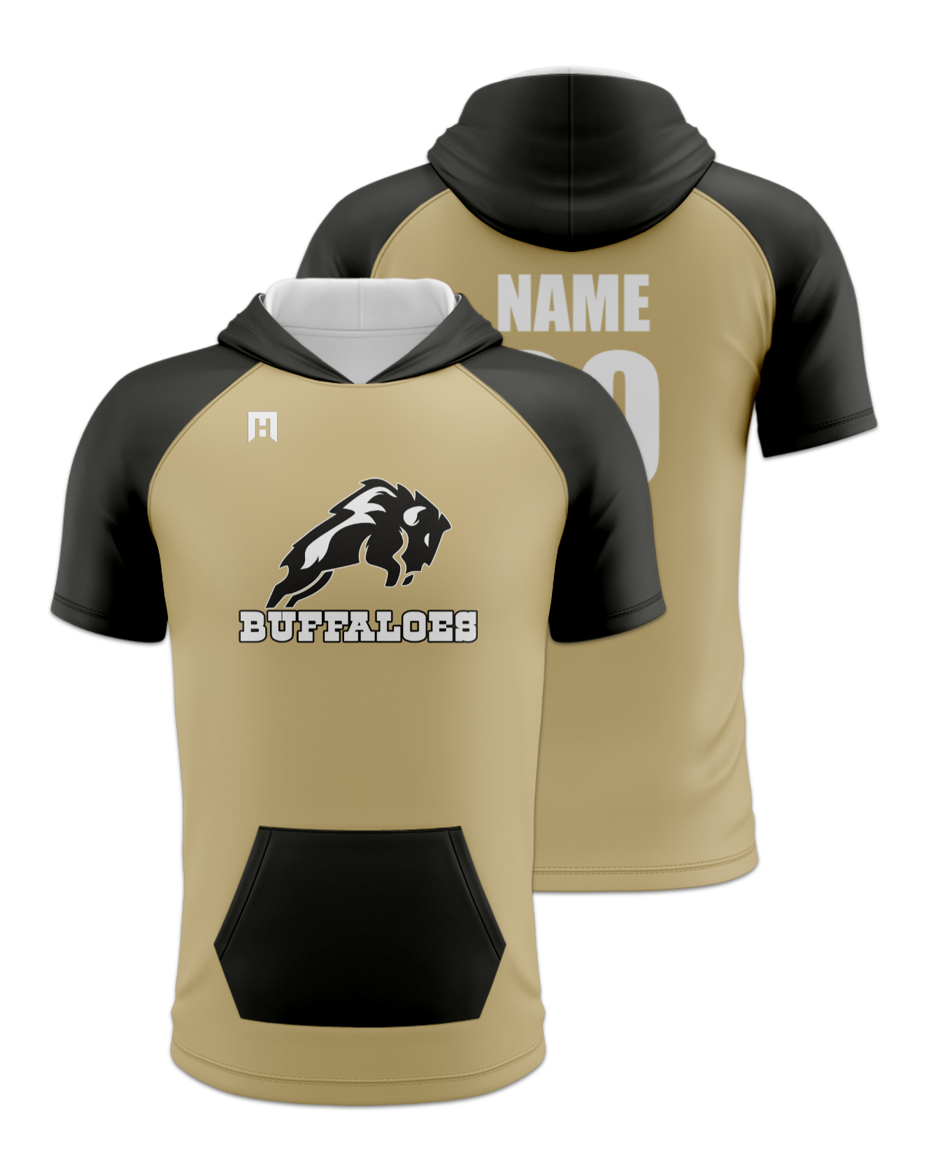 Rendered product preview, stack