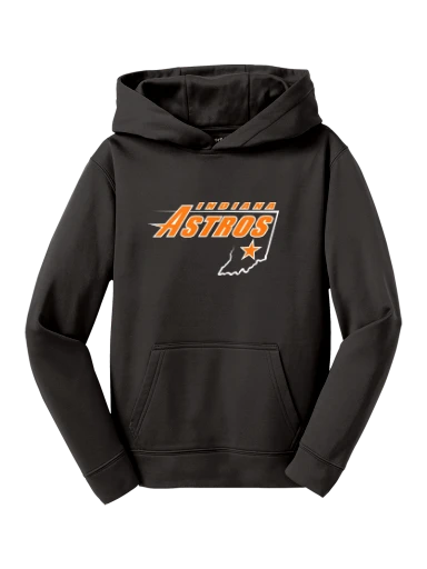 Sport-Tek Youth Sport-Wick Fleece Hooded Pullover preview, front