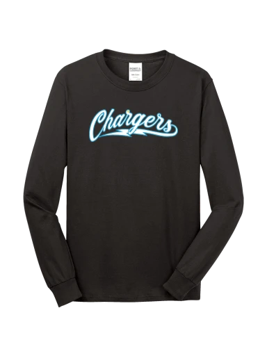 GVYF Chargers Long Sleeve Core Cotton Tee preview, front