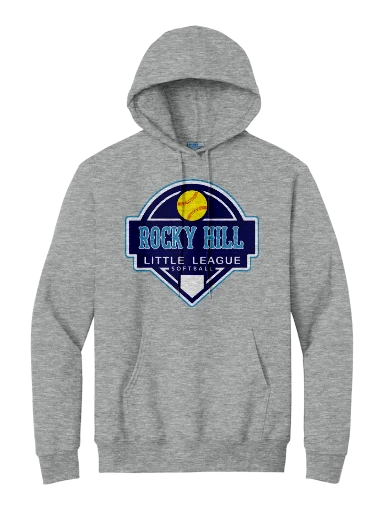 Port & Co Hoodie - Softball preview, front