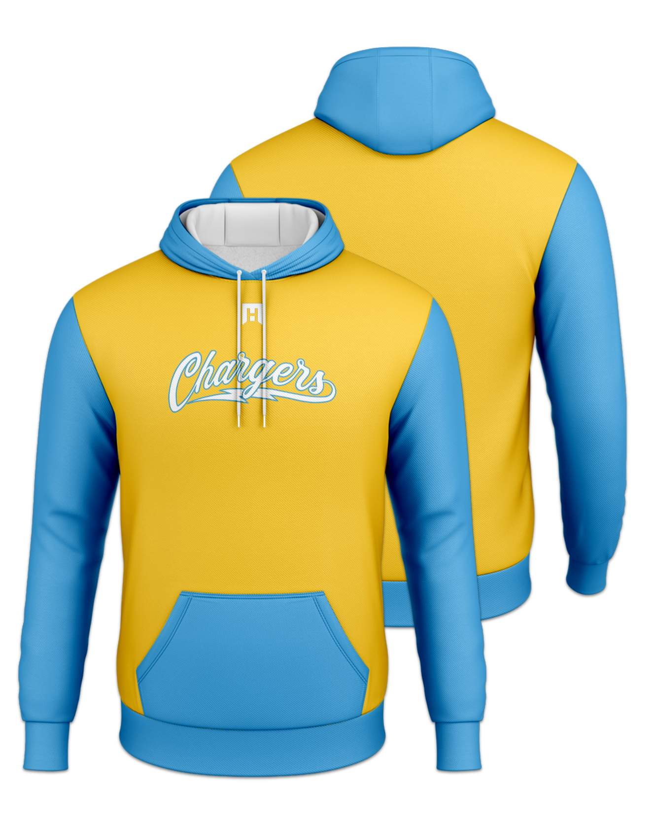 Rendered product preview, stack