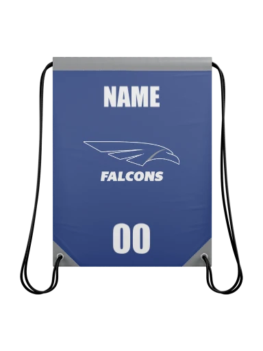 Personalized Drawstring Bag - 17.5"x23" preview, front