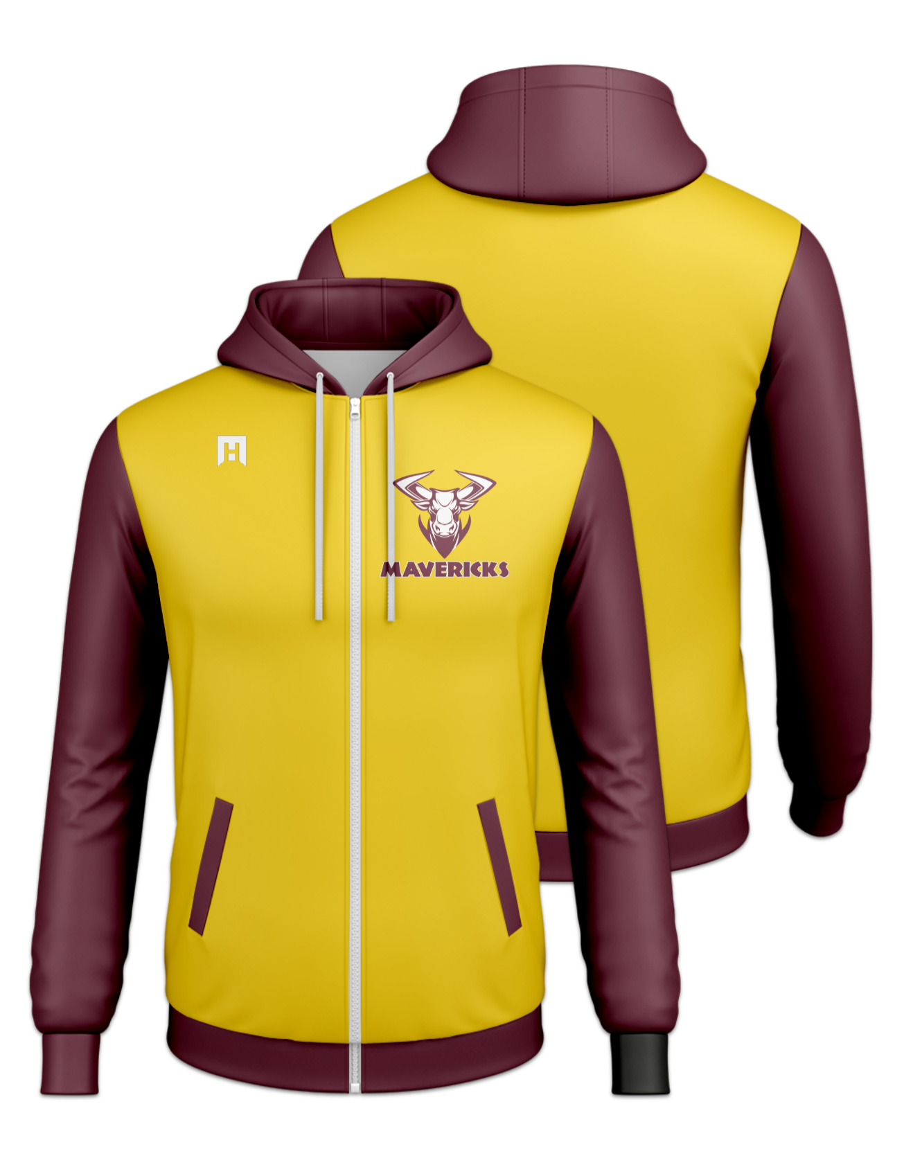 Rendered product preview, stack