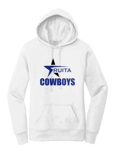 GVYF Cowboys Women's Core Fleece Pullover Hooded Sweatshirt preview, front
