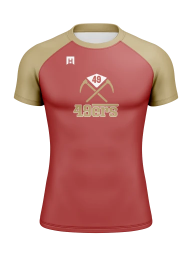 Men’s Compression Raglan Rash Guard preview, front