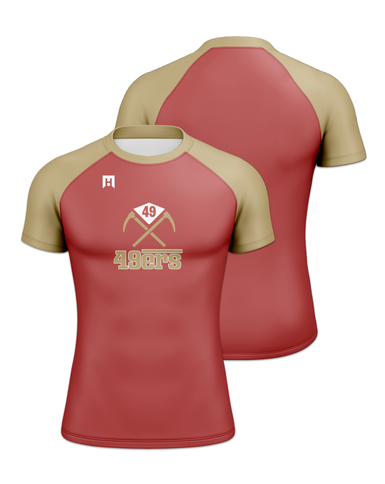 Rendered product preview, stack