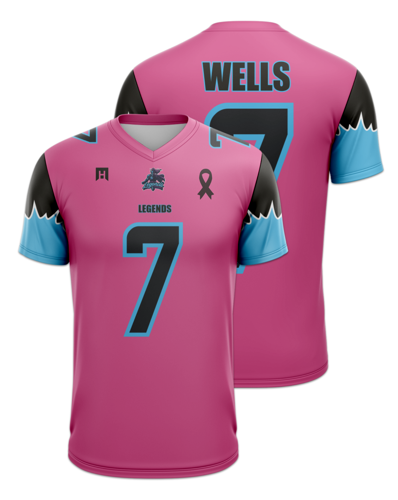 Rendered product preview, stack