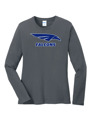 Women's Long Sleeve Core Cotton Tee preview, front