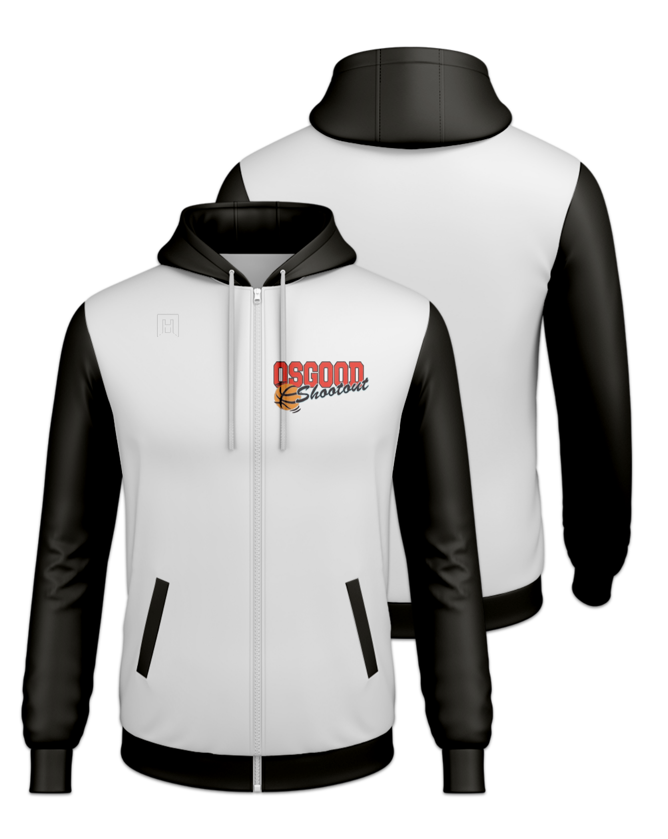 Rendered product preview, stack