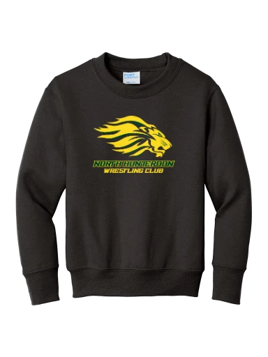 Port & Co Youth Core Fleece Crewneck Sweatshirt preview, front