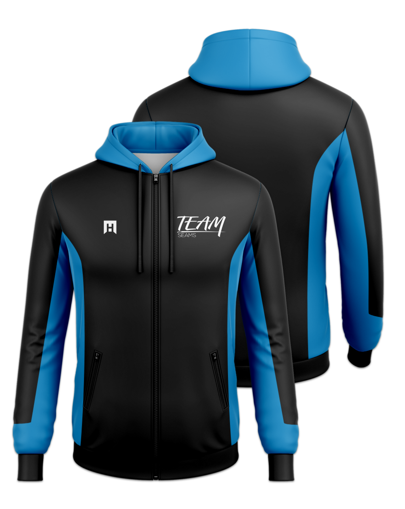 Rendered product preview, stack