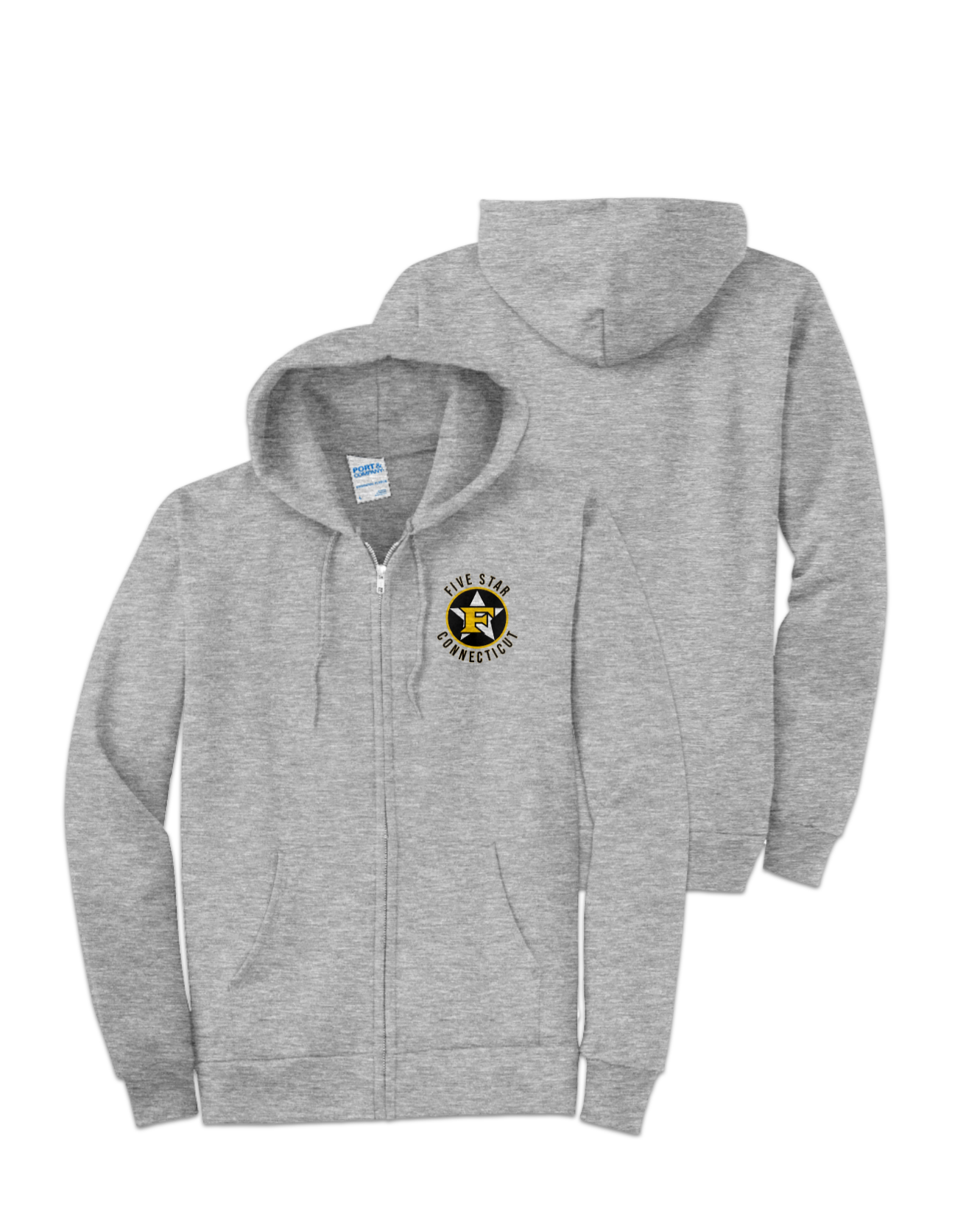 Rendered product preview, stack