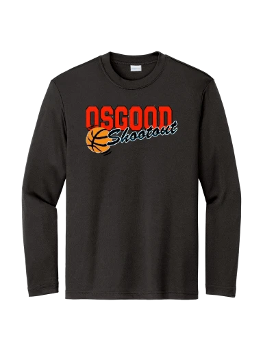 Youth Long Sleeve PosiCharge Competitor Tee preview, front