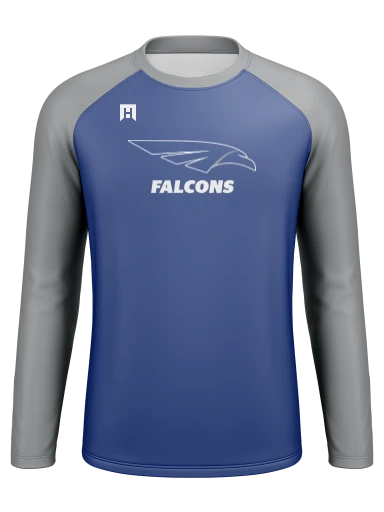 Personalized Men's Core LS Multisport Jersey preview, front