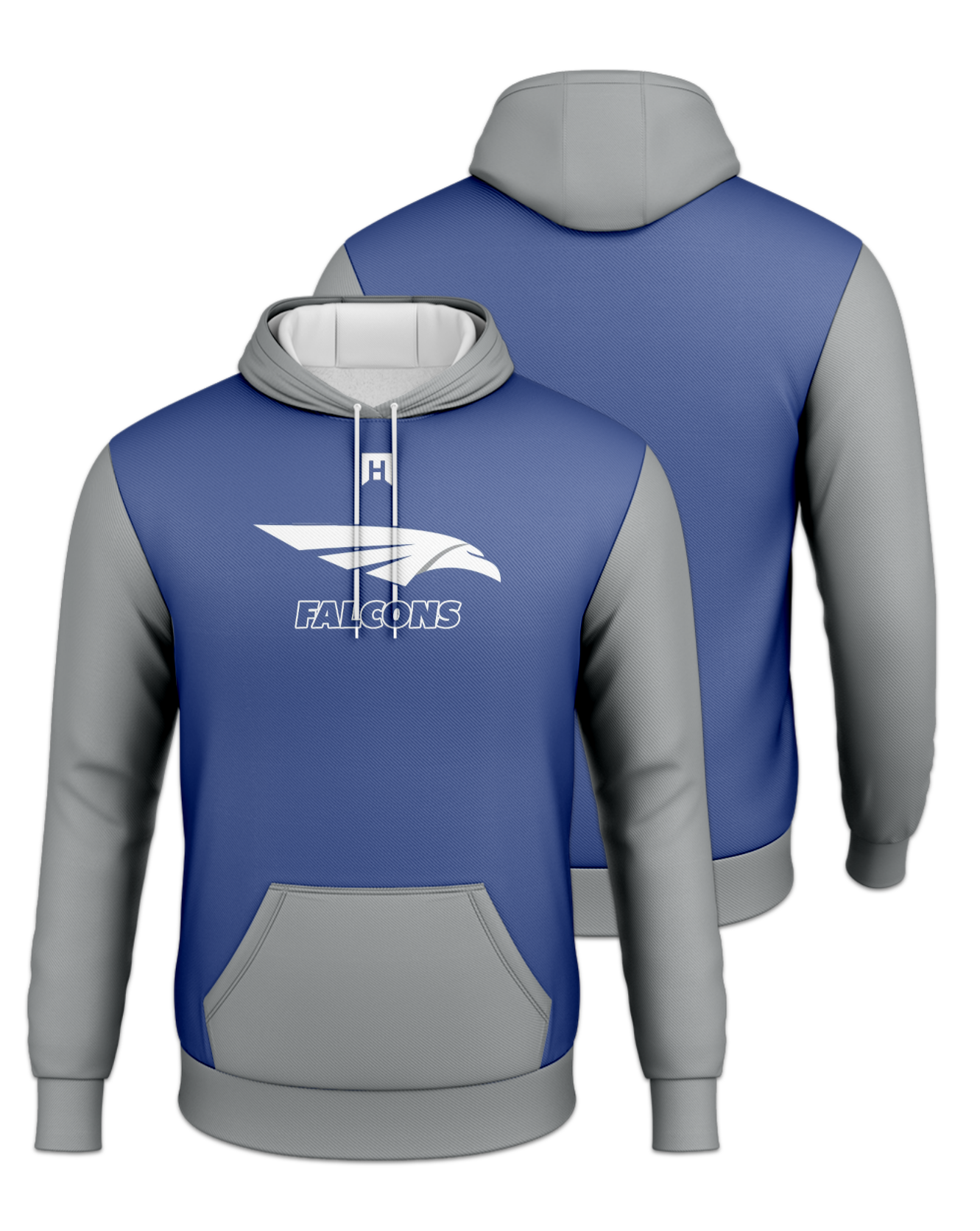 Rendered product preview, stack