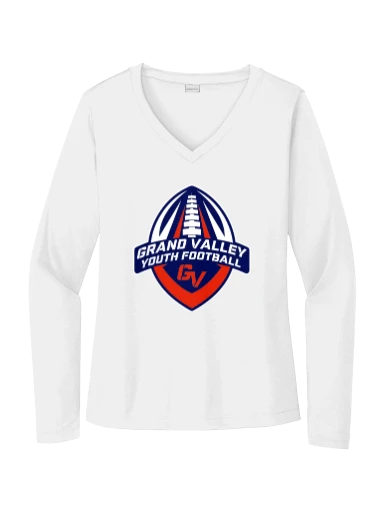 Women's Long Sleeve PosiCharge Competitor V-Neck Tee preview, front