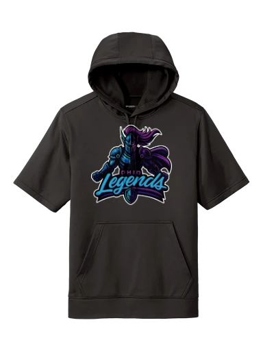 Legends Short Sleeve Hoodie preview, front