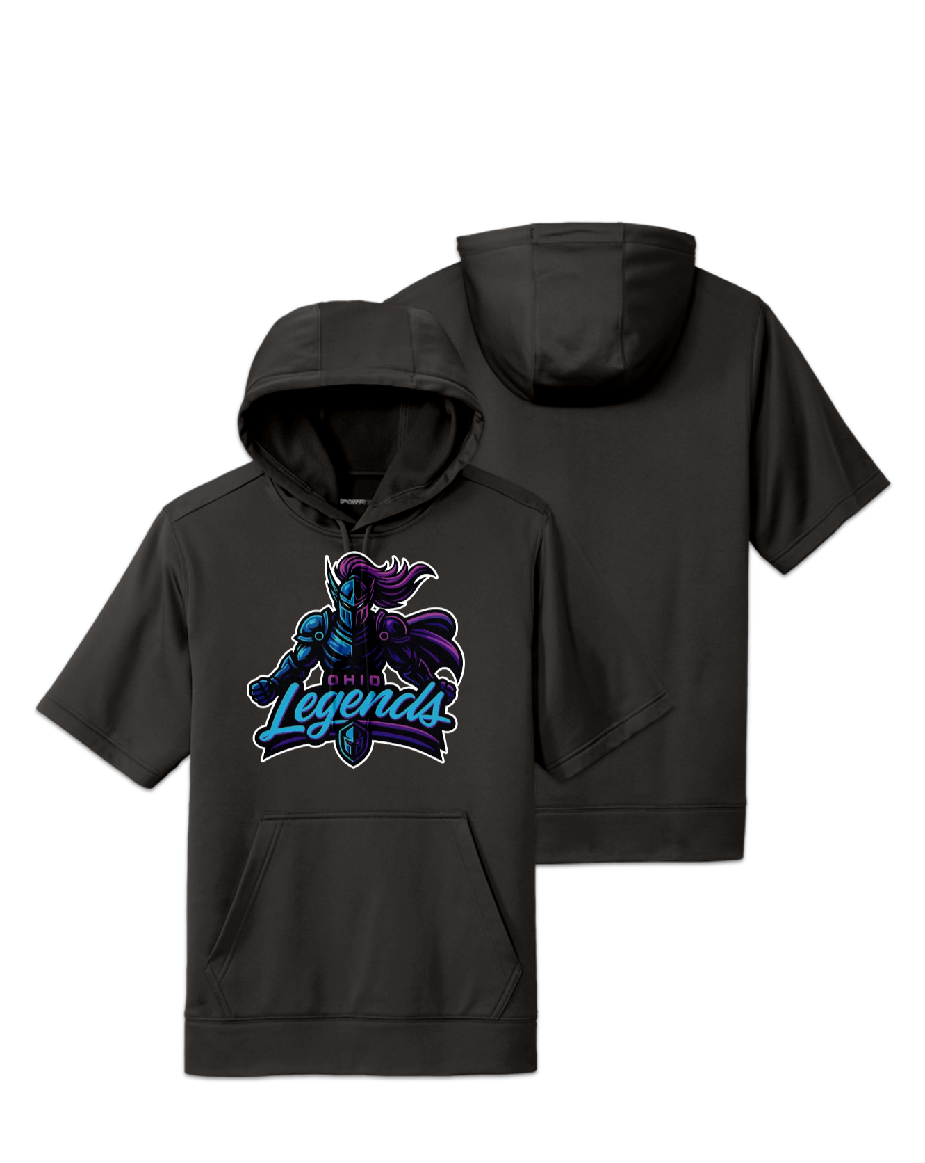 Rendered product preview, stack