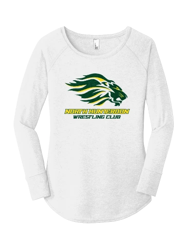 District Women's Perfect Tri Long Sleeve Tunic Tee preview, front