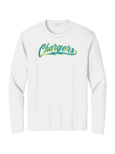 GVYF Chargers Long Sleeve PosiCharge Competitor Tee preview, front