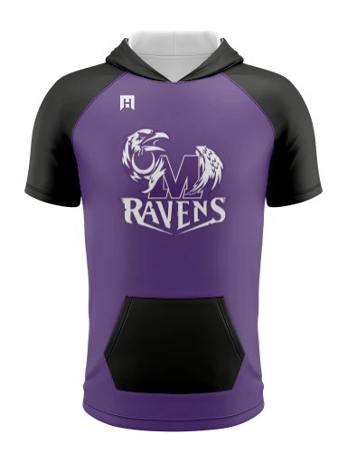 Personalized Men's Lightweight Core Short Sleeve Hoodie preview, front