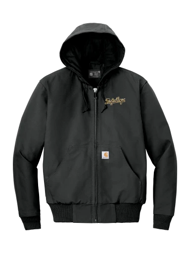 Carhartt Tall Quilted-Flannel-Lined Duck Active Jac preview, front