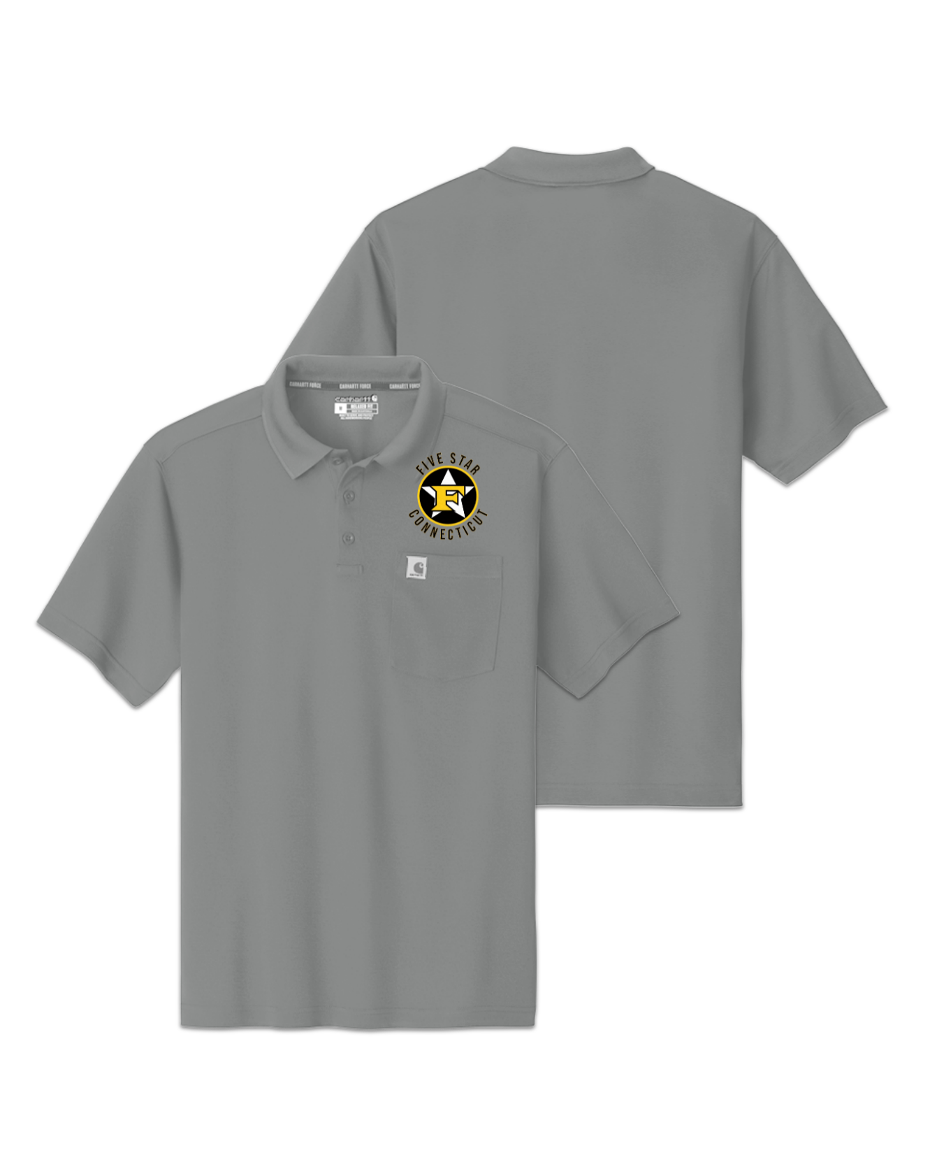 Rendered product preview, stack