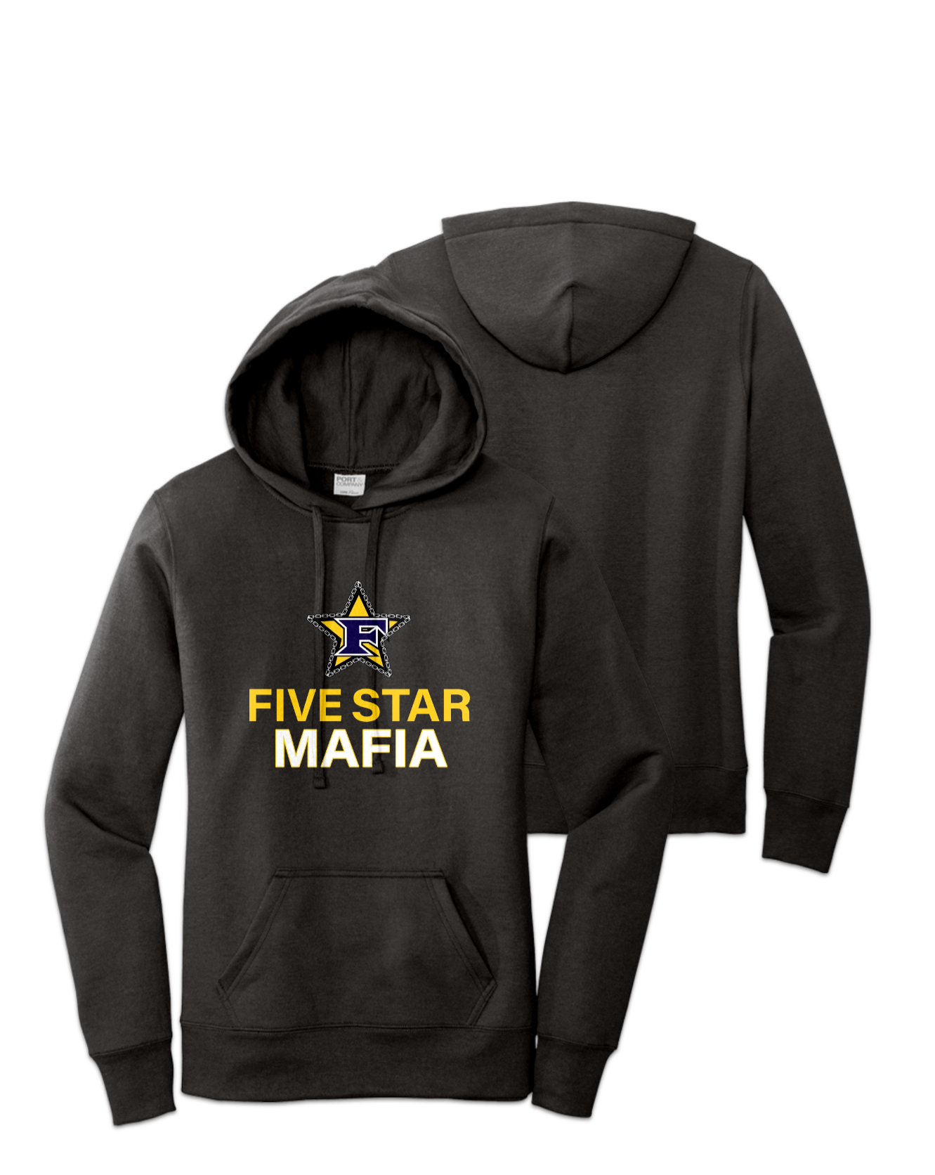 Rendered product preview, stack