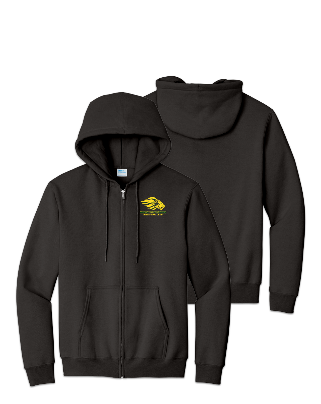 Rendered product preview, stack