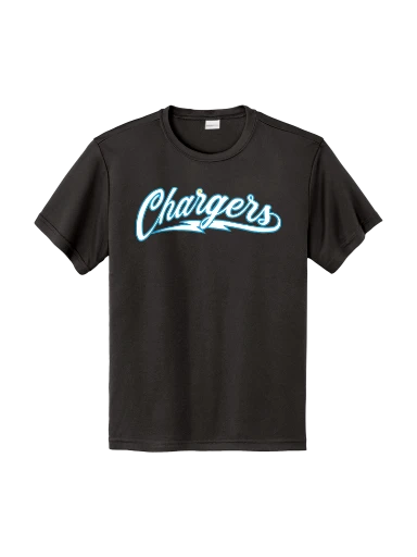 GVYF Chargers Youth PosiCharge Competitor Tee preview, front