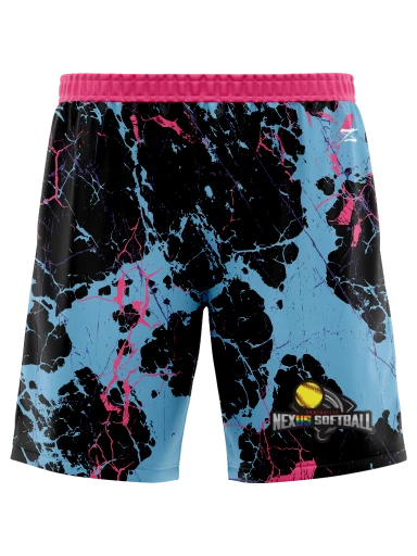 Pocketed Sublimated Shorts preview, front