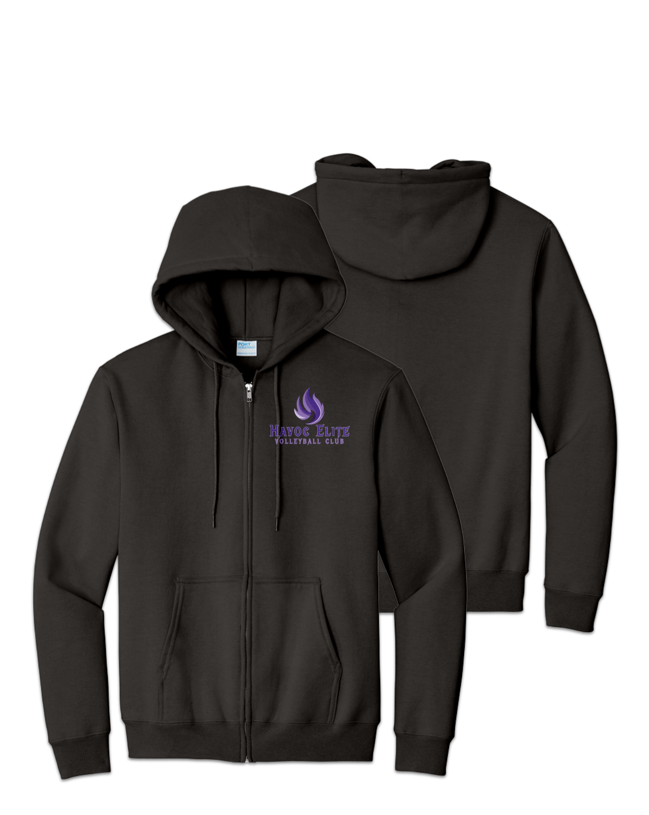 Rendered product preview, stack