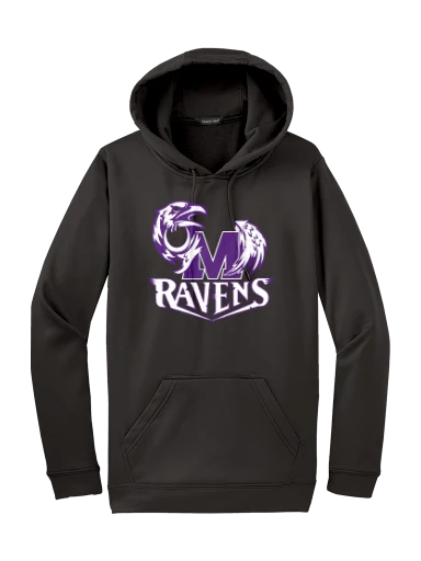 GVYF Ravens Sport-Wick Fleece Hooded Pullover preview, front