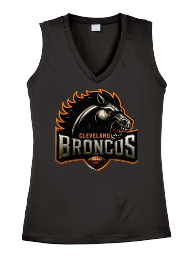 Sport-Tek Women's Sleeveless PosiCharge Competitor V-Neck Tee preview, front