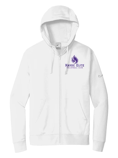 Nike Club Fleece Sleeve Swoosh Full-Zip Hoodie preview, front