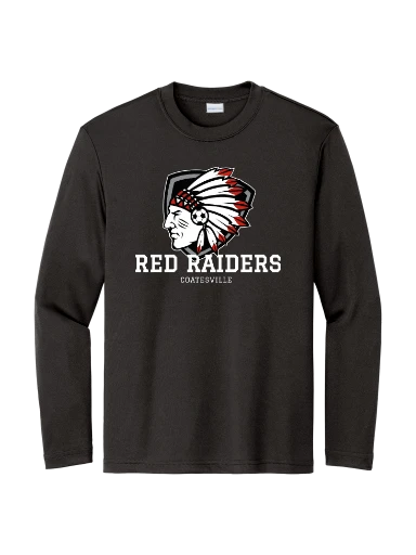 Sport-Tek Youth Long Sleeve PosiCharge Competitor Tee preview, front