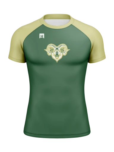 Men’s Compression Raglan Rash Guard preview, front