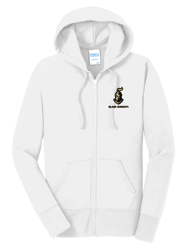 GVYF Black Knights Women's Core Fleece Full-Zip Hooded Sweatshirt preview, front
