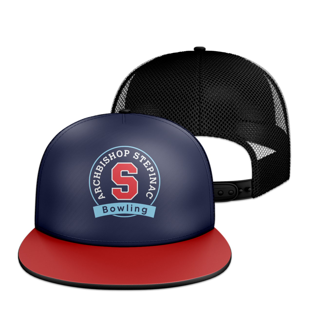 Rendered product preview, stack