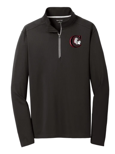Sport-Tek Sport-Wick Textured 1/4-Zip Pullover preview, front