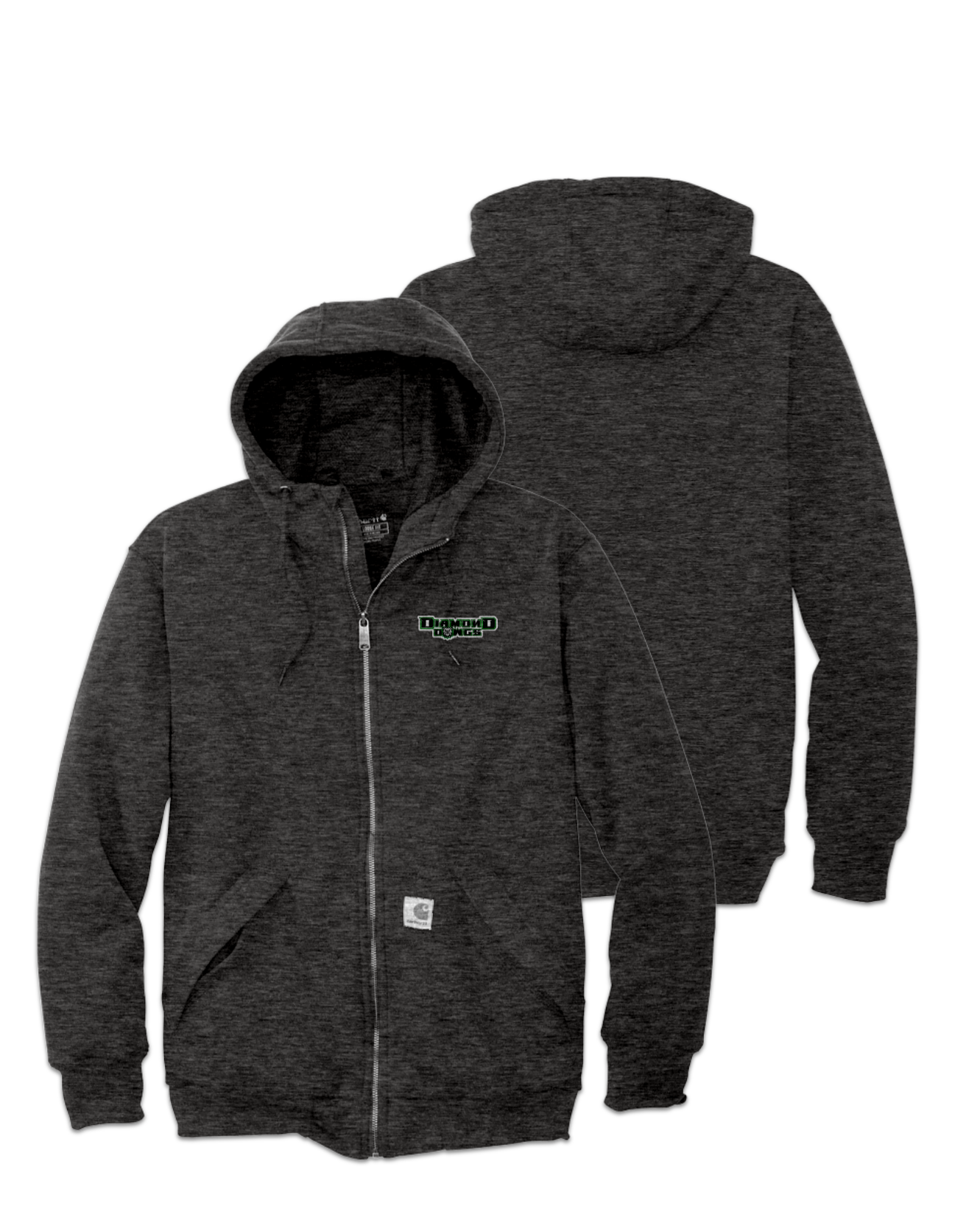 Rendered product preview, stack